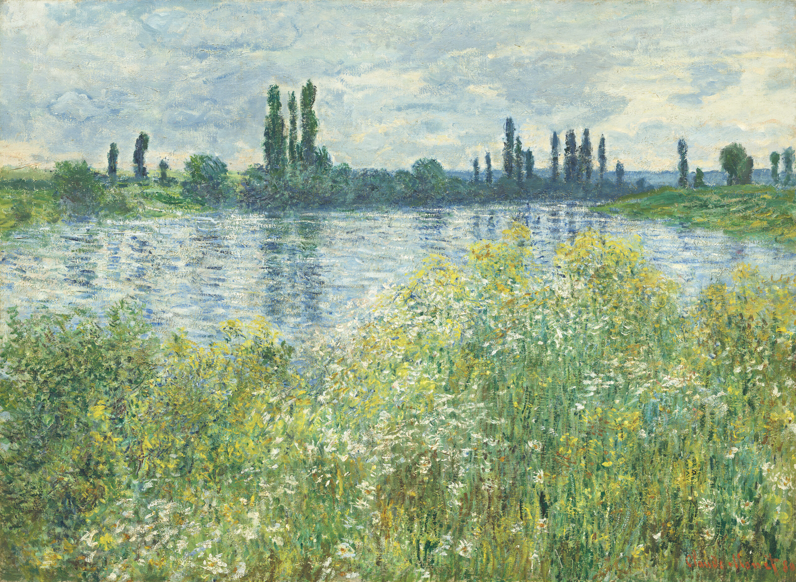 Seine Kıyıları Vétheuil, Claude Monet