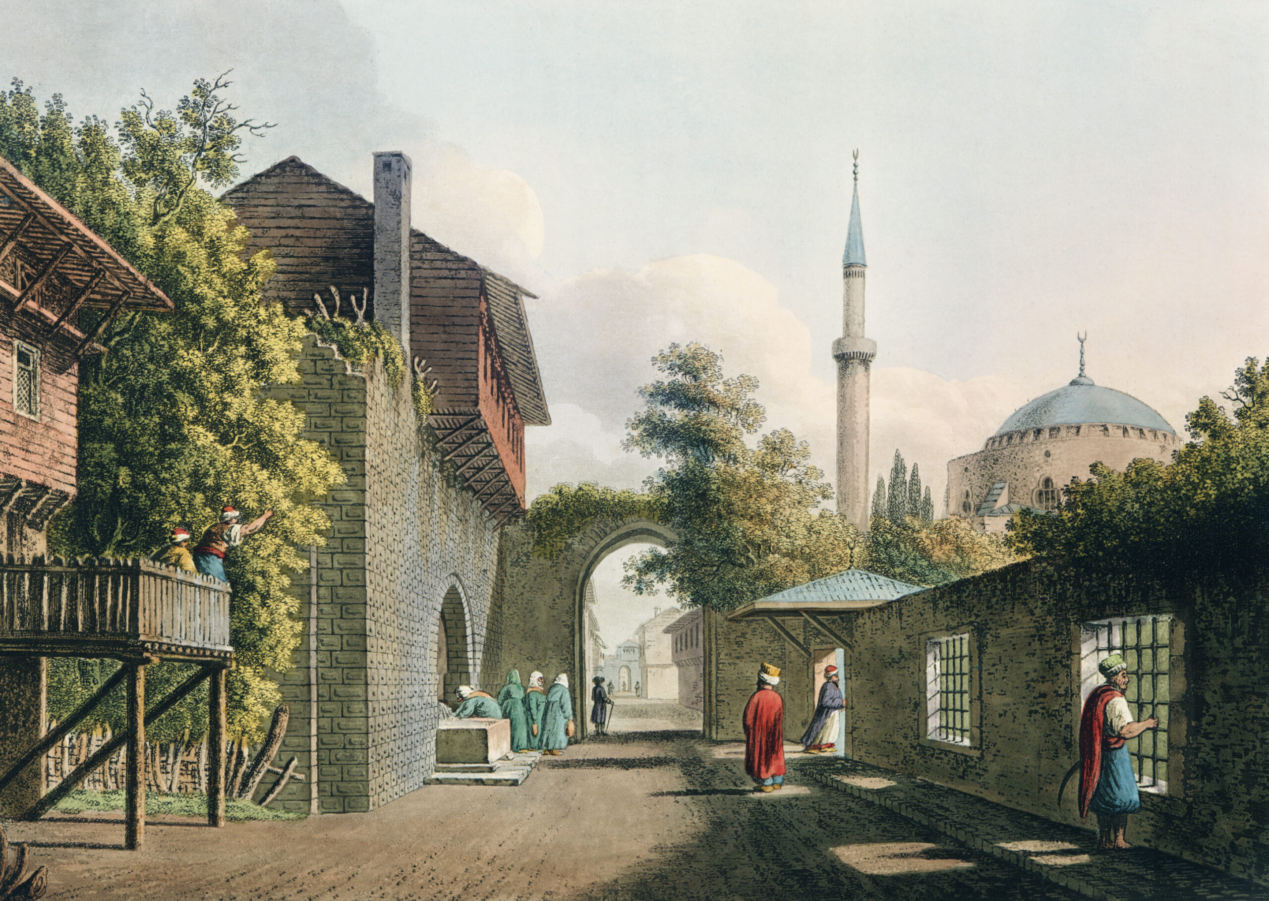 Manzaralardan Eski İstanbul,Luigi Mayer