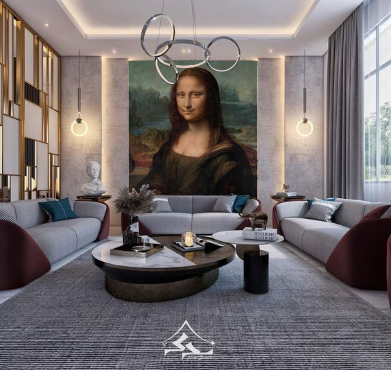 Monalisa, Leonardo da Vinci Pano Duvar Kağıdı2