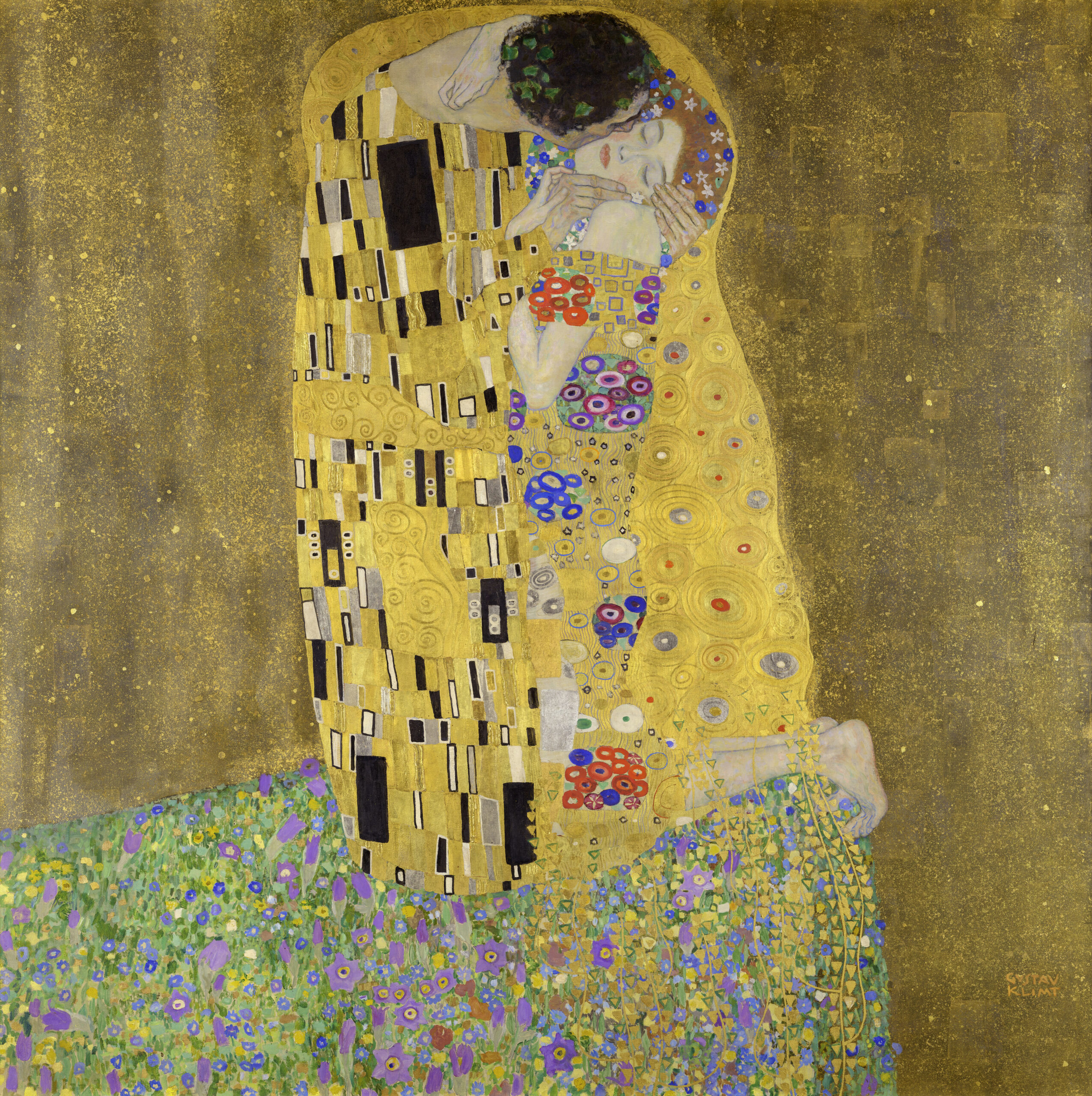 Öpücük, Gustav Klimt