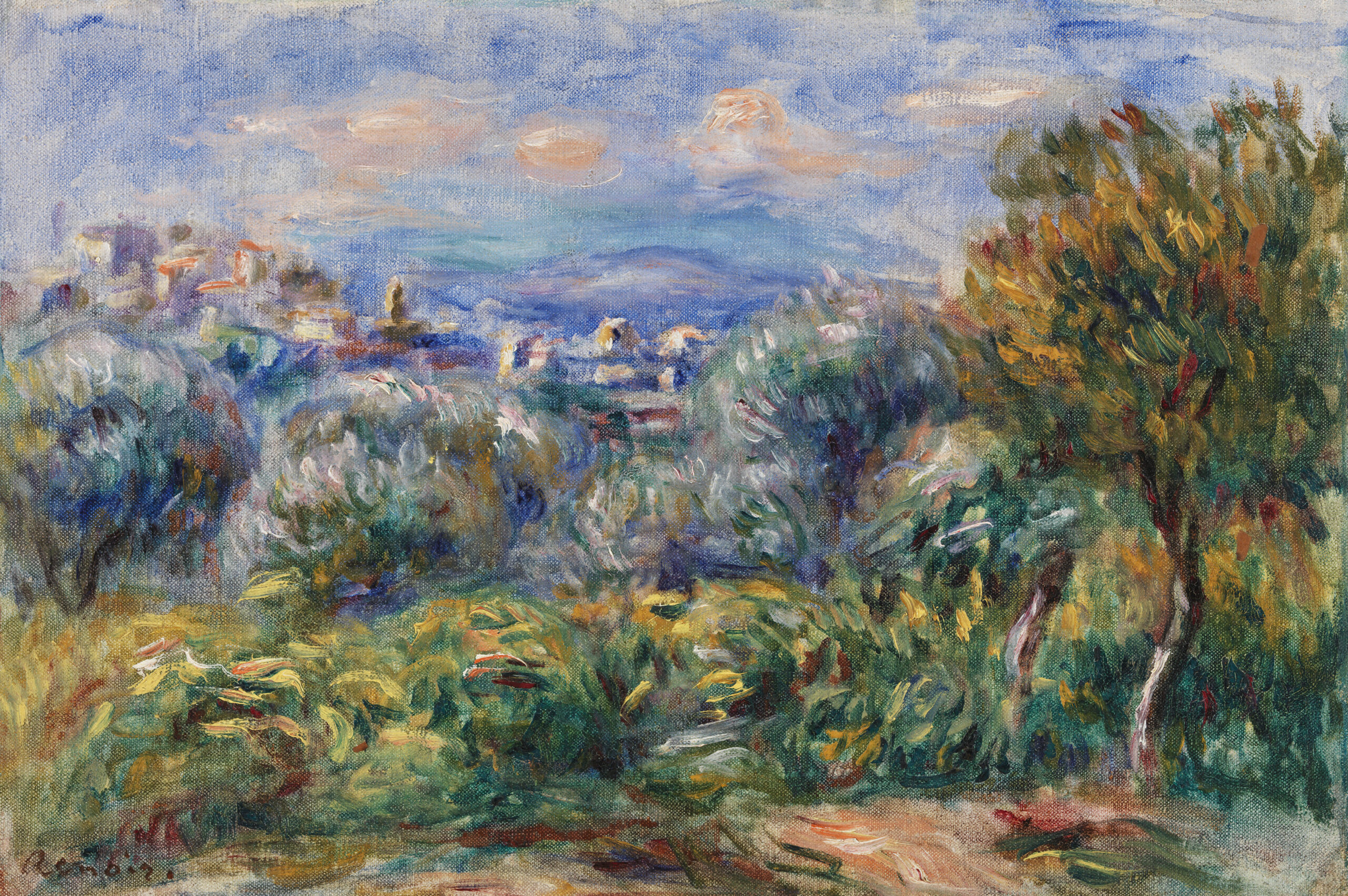 Peyzaj, Pierre-Auguste Renoir