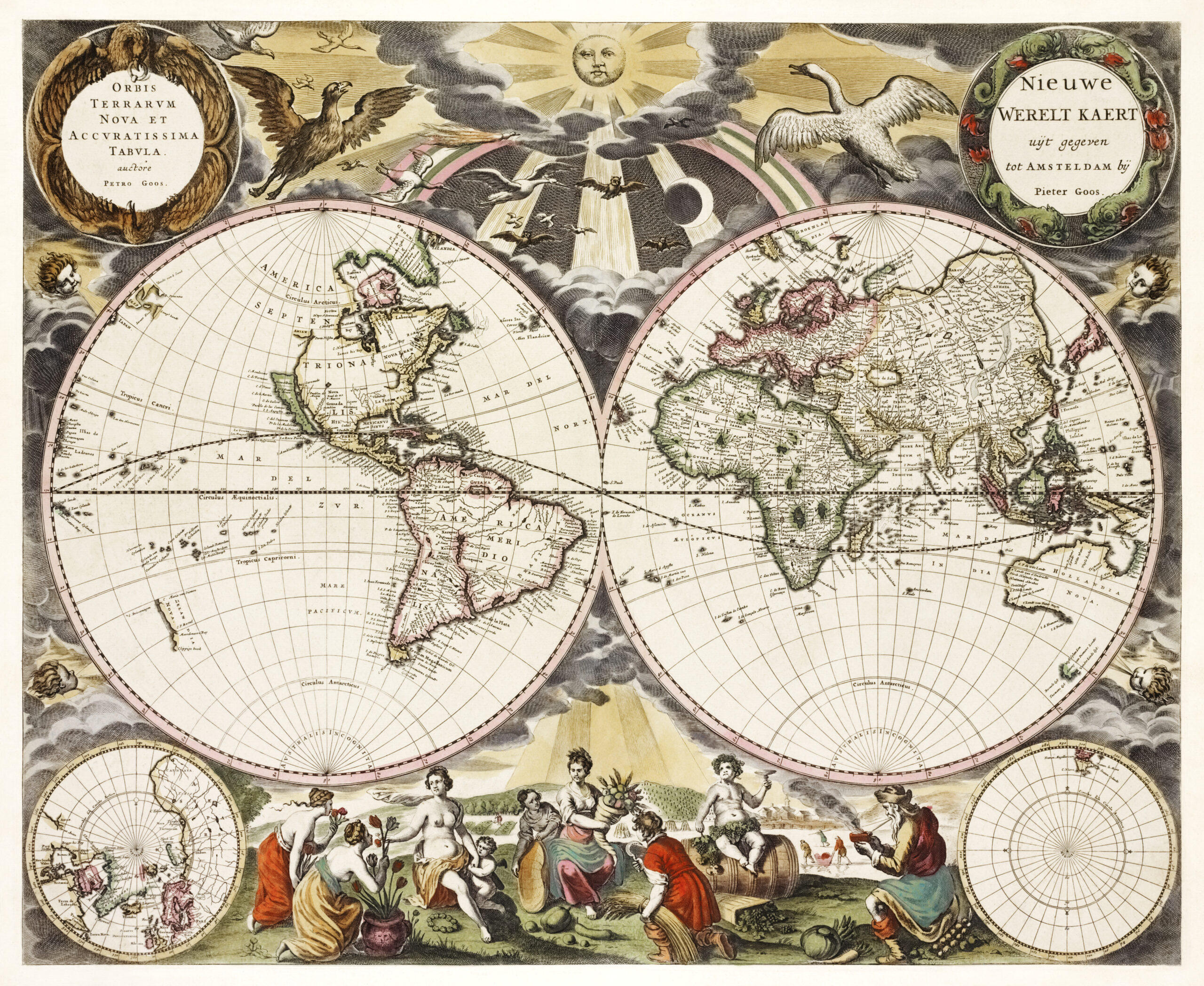 Yeni Dünya Haritası, Goos Pieter