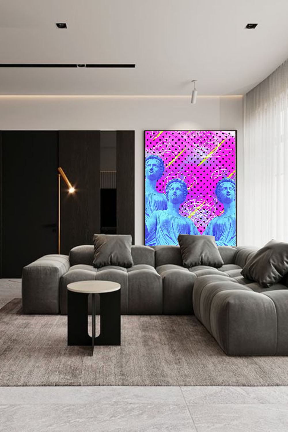 Dazzling Cosmopolitan Interiors _ Modern Urban Décor Style _ Interiors Trend _ Living Room Ideas