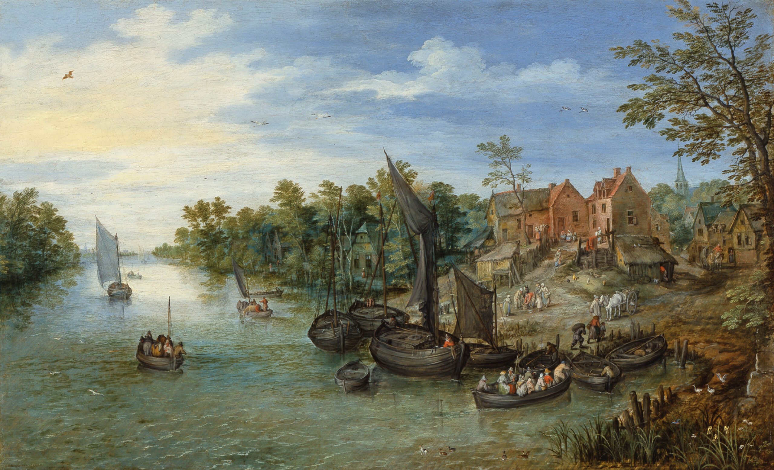 Nehir Manzarası,Büyük Jan Brueghel